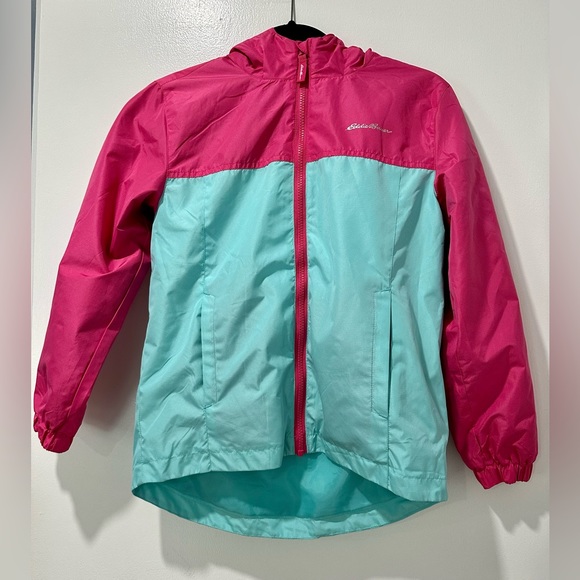 Eddie Bauer Girls Youth Lone Peak 3 in 1 Jacket Outer Shell ONLY Size M (10/12) - Picture 1 of 15